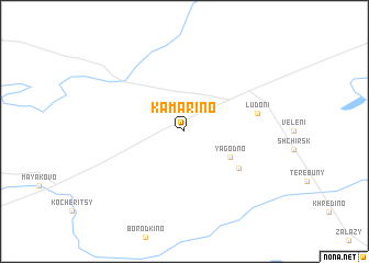 map of Kamarino