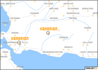 map of Kamárion