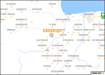 map of Kamárion