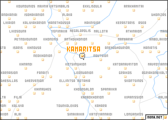 map of Kamarítsa