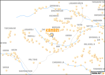 map of Kamari