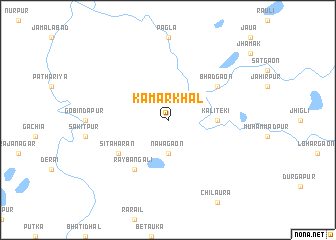 map of Kāmārkhāl