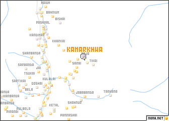 map of Kamar Khwa