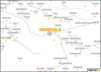 map of Kamar Kolā