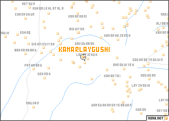 map of Kamar Lāy Gūshī