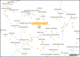 map of Kamar Mārī