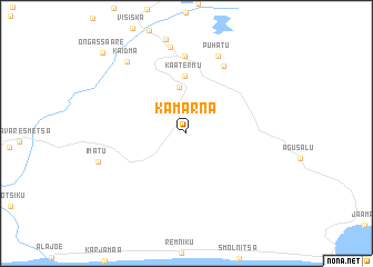 map of Kamarna