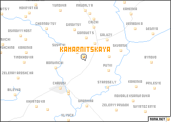map of Kamarnitskaya