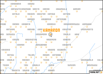 map of Kamaron