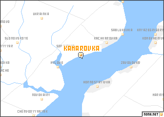 map of Kamarovka