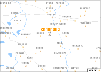 map of Kamarovo