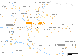 map of Kamar Sīāh-e Soflá