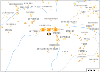 map of Kamar Sīāh