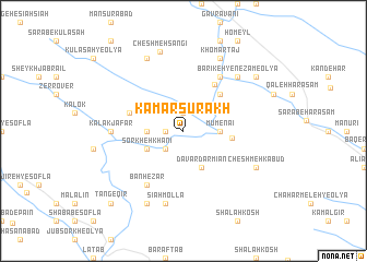 map of Kamar Sūrākh