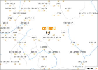 map of Kamaru