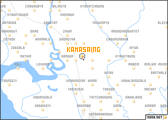 map of Kamasaing