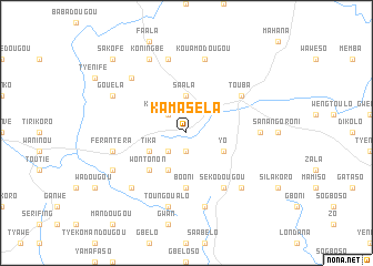 map of Kamaséla