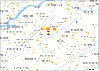 map of Kamāske