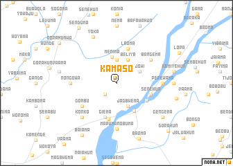 map of Kamaso