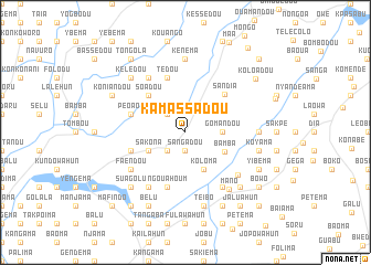 map of Kamassadou