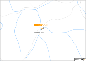 map of Kamassies