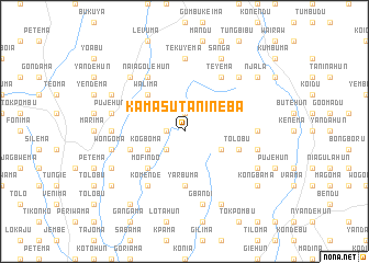 map of Kamasu-Tanineba