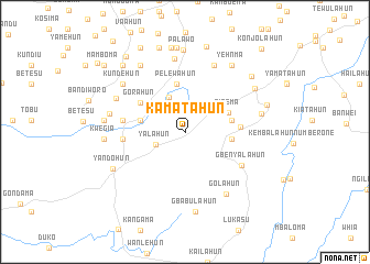 map of Kamatahun