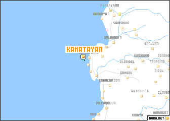 map of Kamatayan