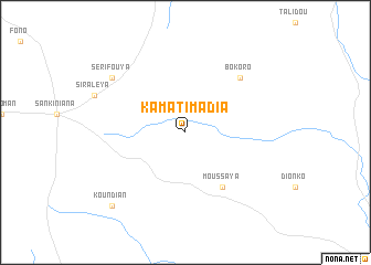 map of Kamatimadia