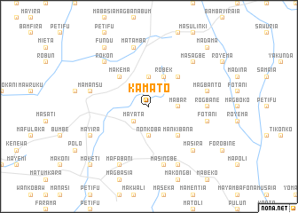 map of Kamato