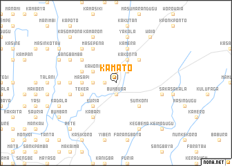 map of Kamato