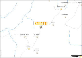 map of Kamatsi