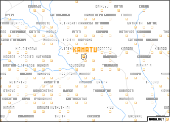 map of Kamatu