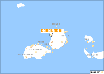 map of Kamaunggi