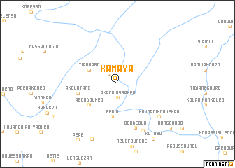 map of Kamaya