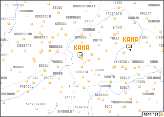 map of Kama