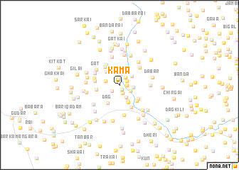 map of Kama