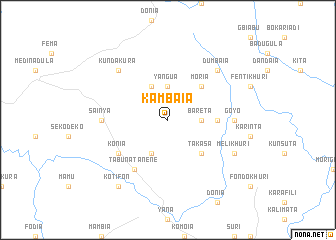 map of Kambaia