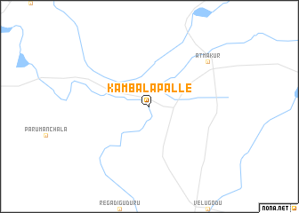 map of Kambālapalle