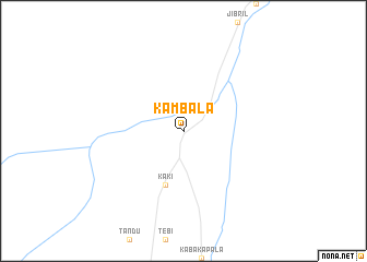 map of Kambala