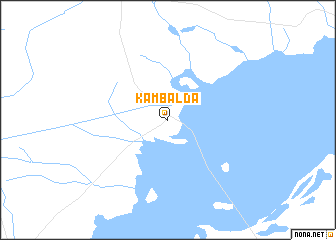 map of Kambalda