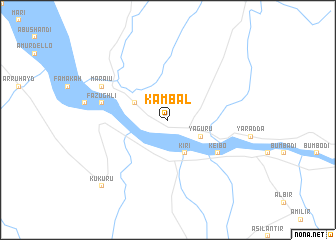 map of Kambal