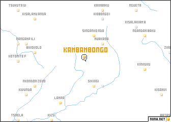 map of Kamba-Mbongo