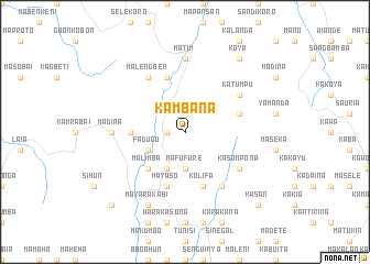 map of Kambana