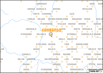 map of Kambando