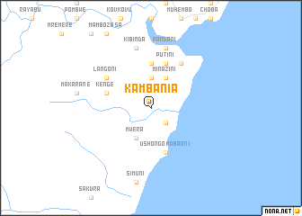 map of Kambania