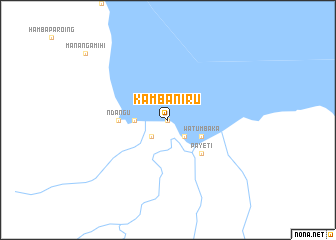 map of Kambaniru