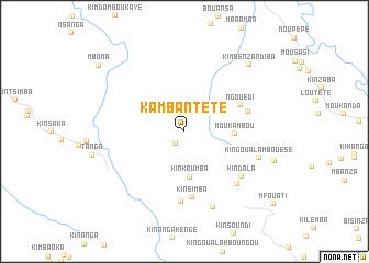 map of Kamba-Ntete