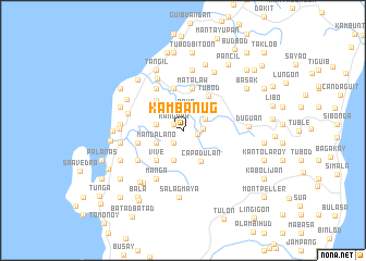 map of Kambanug