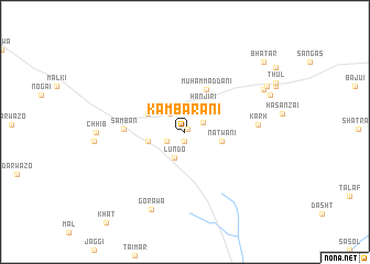 map of Kambarāni